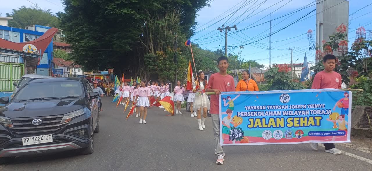 Pembukaan Pekan Olahraga dan Seni Persekolahan Yayasan Joseph YEEMYE (Wilayah Toraja) Tahun 2025