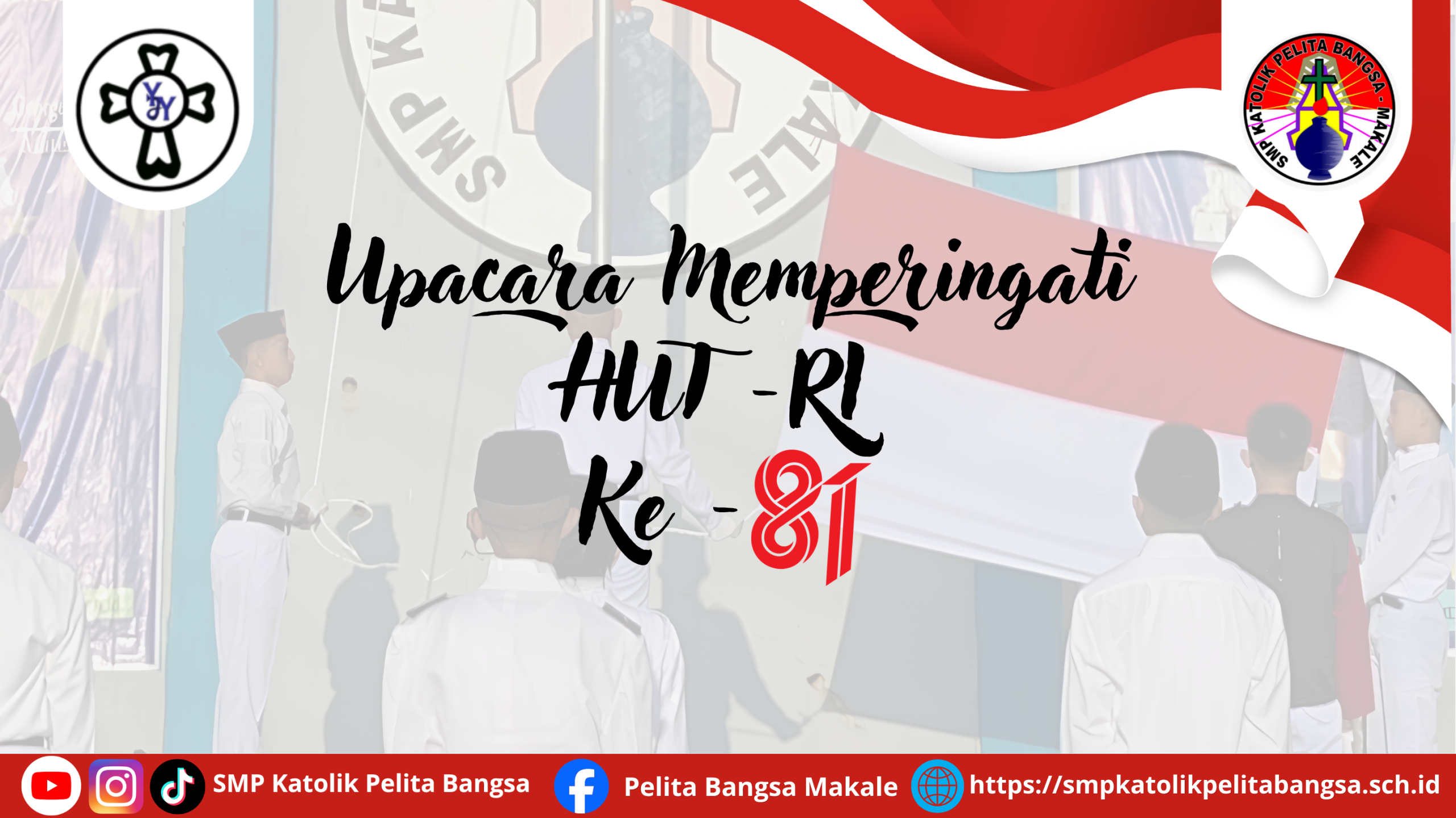 Upacara Bendera Memperingati HUT RI ke-81
